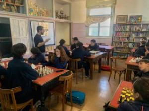 Taller de ajedrez en el Colegio Inmaculada